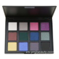 Paleta de sombras de ojos de alto pigmento Color romántico